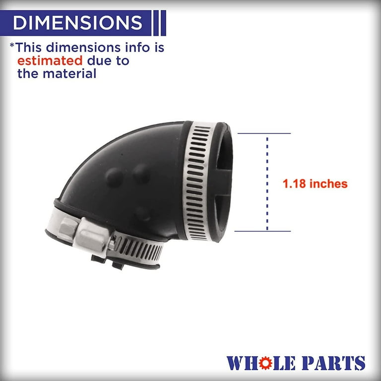 Amana Dishwasher Hose Assembly with Clamps, Part W10445975