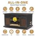 thumbnail image 2 of Tocadiscos TANLANIN Vintage 10 en 1 Bluetooth, 2 of 8