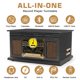 thumbnail image 2 of Tocadiscos TANLANIN Vintage 10 en 1 Bluetooth, 2 of 8
