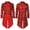 Red, variant on Sequin Tuxedo for Women Wedding Swallowtail Sparkly Dressy Suit Jacket Color Red Size M