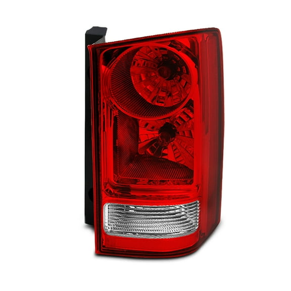 AKKON - For Honda Pilot Red Clear Rear Tail Light Brake Tail Lamp Passenger Right Side Replacement Assembly