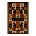 thumbnail image 3 of GENIMO 2'x3' Halloween Doormat, Washable Non Slip Soft Farmhouse Pumpkin Outdoor Door Mat for Front Door Covered Porch Patio Entryway, Burnt Orange, 3 of 6