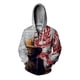 thumbnail image 4 of Sudadera con capucha de otoño para hombre, sudadera con capucha para hombre, sudaderas con estampados geniales de espantapájaros aterradores para hombre, ropa Monster Y2k, sudaderas con capucha con cr, 4 of 5