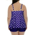 thumbnail image 4 of HAWEE Womens Plus Size Tankini Swimsuits with Shorts Two Piece Bathing Suit Floral Printed Swimwear, 4 of 4