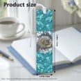 thumbnail image 7 of FOR U DESIGNS Blue Turtle Jellyfish Print Backpack Set for Elementary Kids 6Pcs, Multi-Pockets Bookbag with Lunch Box Pencil Case Water Bottle Carrier Leather Bookmark Keychain, 7 of 7
