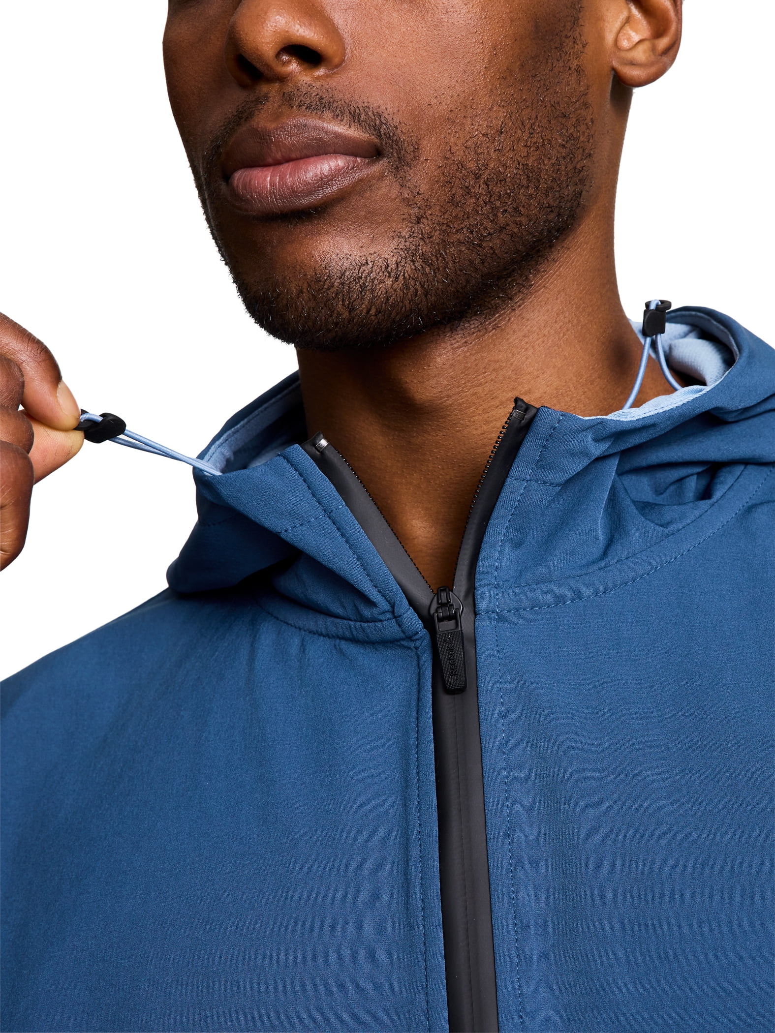 Reebok Men's and Big Men's Ascent Full Zip Woven Jacket, Sizes S