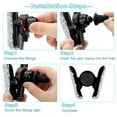 thumbnail image 2 of yingyy Metal Car Phone Holder Stand With Rhinestone Decor For Exquisite Craftsmanship Bracket Elegant 1Set, 2 of 6