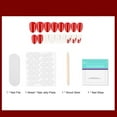 thumbnail image 2 of 28PCS Fake Nails Tips Set Different Sizes Natural French Short False Nails Tips Full Cover Acrylic Artificial Nails for Nail Salons & DIY Nail Art Tool, 2 of 9