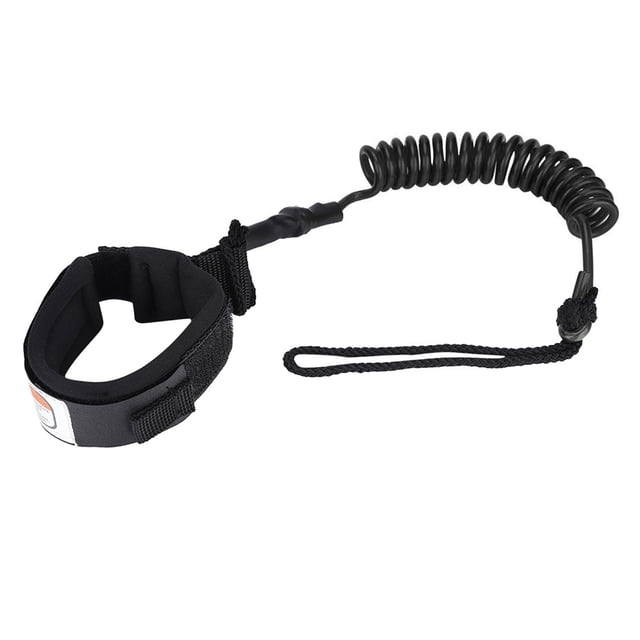 5mm Leg Leash, Board Coiled Stand Up Paddle Board Coiled Spring Leg Foot Rope Surfing Leash for Surfboard