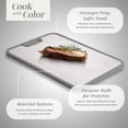 thumbnail image 2 of Cook With Color Dual Sided Cutting Board , Sage, 2 of 12