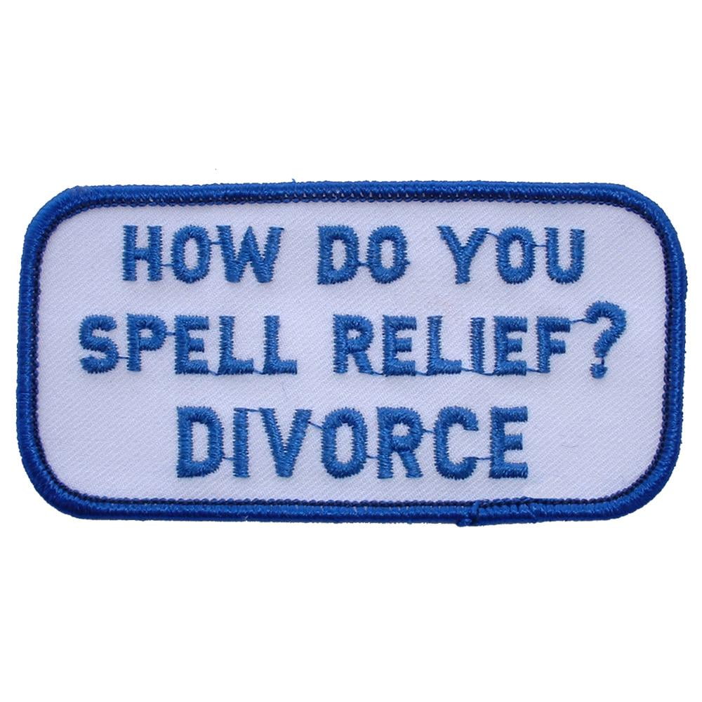 How Do you Spell Relief? Patch 3" - Walmart.com - Walmart.com