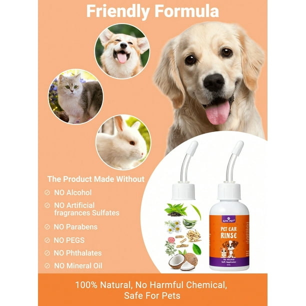 Golden retriever ear cleaning solution discount