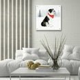 thumbnail image 5 of Epic Art 'Christmas Cats & Dogs II' by Victoria Borges, Acrylic Glass Wall Art, 24"x24", 5 of 5