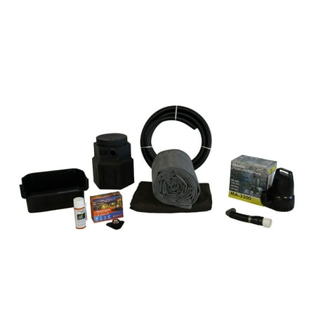 Half Off Ponds Complete 3300 Waterfall Kit, 10 ft x 10 ft EPDM