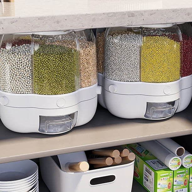 Caja de almacenamiento de alimentos con granos sellada, contenedor de almacenamiento de alimentos con granos, contenedor de almacenamiento de alimentos con granos,
