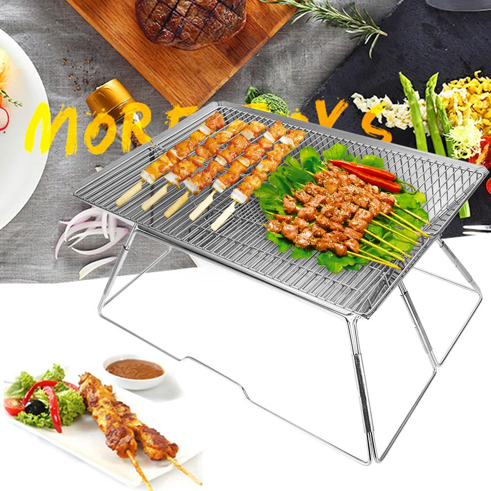 Greensen Folding Grill,Portable Folding Barbecue BBQ Charcoal Grill