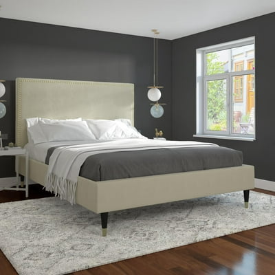 Turley upholstered cheap platform bed