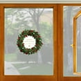 thumbnail image 5 of putnchl Christmas Window Clings Window Stickers Decor Xmas Snowman Snowflake Window Decor, 5 of 5