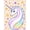 Ivory, Pattern 4, variant on ODIKA 4'x6' Machine Washable Non-Slip Area Rug, Elegant Equestrian Yarn Crafting Project High Traffic Rug, Pink, 635375