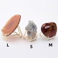 thumbnail image 2 of kusrkot 3x Iron Ores Stone Display Stand Desktop Rock Holder Base Home Office Decor, 2 of 9