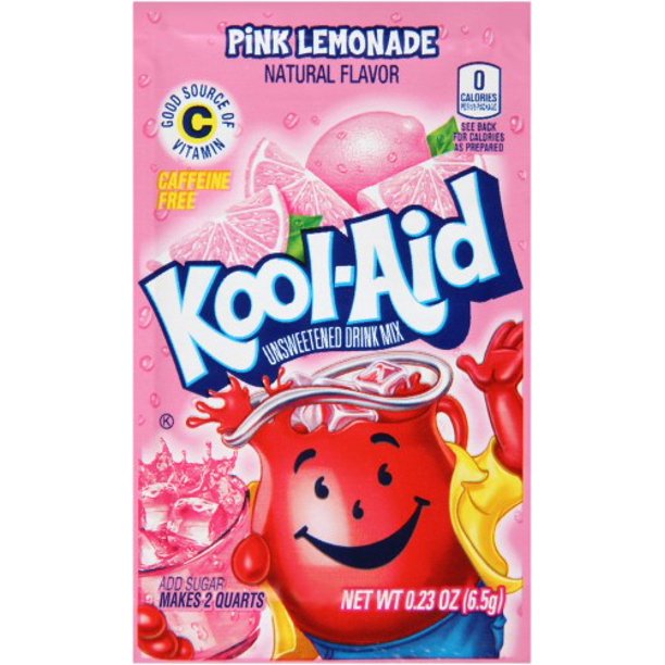 Koolaid, Unsweetened Drink Mix, Pink Lemonade