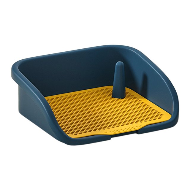 fastboy Dog Training Toilet Urinal Tray Paws and Floors Spotless Blue L