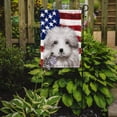 thumbnail image 2 of Bolognese Dog Flag Garden Flag, 2 of 3