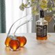 thumbnail image 5 of New 650ml fun decanter whiskey decanter, glass bottle, fun gift for your loved ones, 5 of 5
