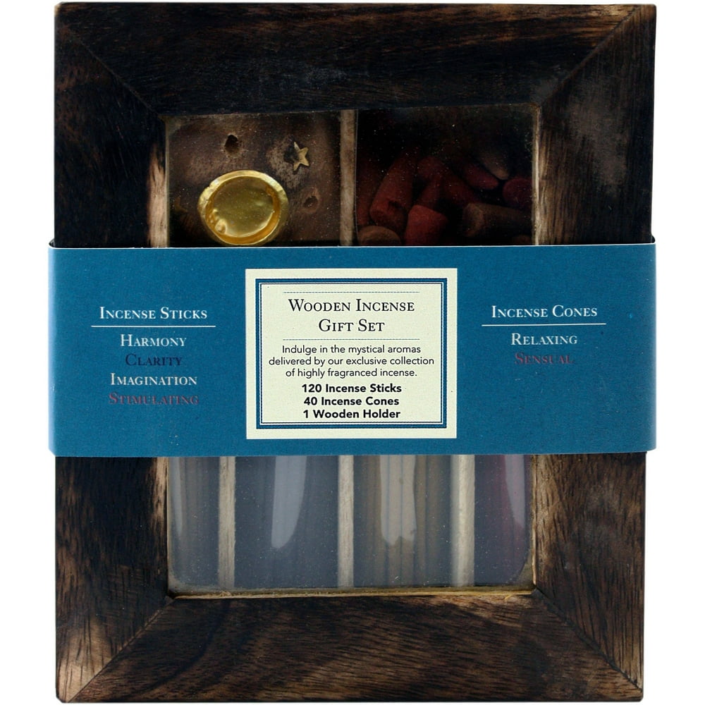 Incense Gift Set Wood Box