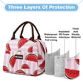 thumbnail image 5 of Tirrinia Adult Insulated Lunch Bag Totes Cooler Container Front Pocket, 5 of 10
