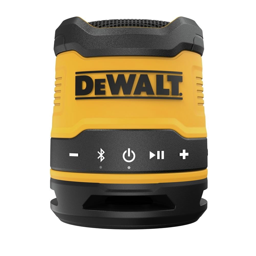 DeWalt DCR008 Rechargeable USB-C Bluetooth Speaker - Quantity 1