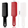 12 Packs Barber Combs, Flat Top Clipper Combs Barber Blending Comb Heat