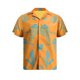 thumbnail image 1 of Camisa de Manga Camisas de playa Hombres con botones Cuello vuelto Cuello en V Traje diario Kuymtek Amarillo T M para Hombre, 1 of 7