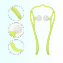 Portable Handheld Deep Tissue Massager for Shoulder Neck Manual Trigger Point Scroll Wheel Massage Tool