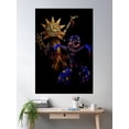 thumbnail image 2 of Bloom Theory Sundrop And Moondrop Poster Wall Art, Modern Wall Decor, 12x18 UNFRAMED, 2 of 3