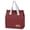Wine, variant on Lunch Bag for Women and Men,Adult Insulated Lunch Bag ,Small Leakproof Cooler Food Lunch Containers,Reusable Large Capacity Lunch Tote Bags for Work, Travel, Picnic Outdoor,8.86''x5.12''x10''(Grey)