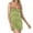 Green, variant on IROINNID Women's Sheath Dress Fashion Sleeveless Vest Dress Solid Color Elastic Waist Dress