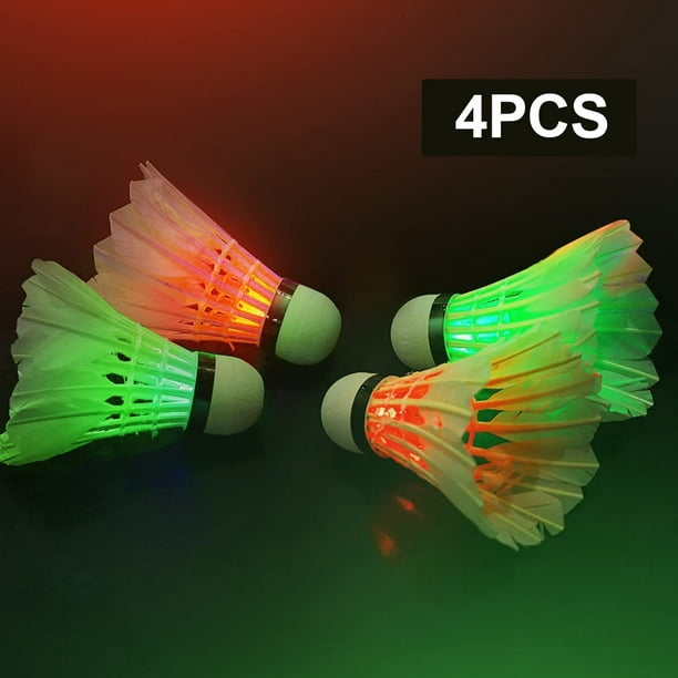 Led deals shuttlecock badminton