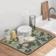 thumbnail image 4 of Alfombrillas absorbentes para secar platos, escurridor de mesa, resistente al calor, antideslizante, para cocina, 4 of 5