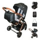 thumbnail image 1 of Carriola 4 En 1 Con Base Para Autoasiento Borah - Ibaby negro, 1 of 10