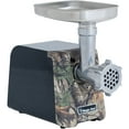 Magic Chef Meat Grinder with Sausage Maker and Authentic Realtree Xtra