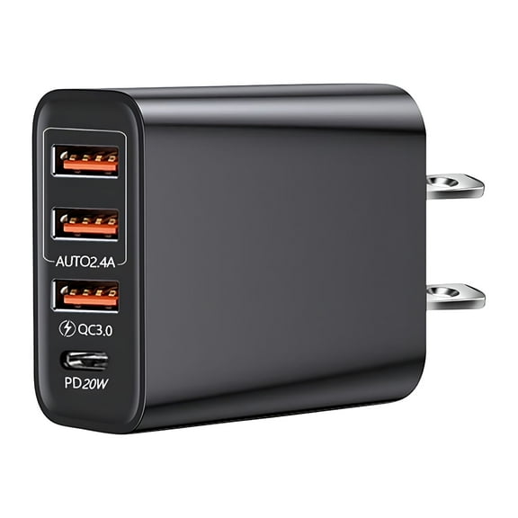 GJX USB C Wall Mount Phone Charger Portable Fast Charger For Smart Devices Such As Phones, Computers Type C Charger Fast Charging Wall Charging Base Charging Bricks 5w Adapter