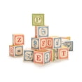 thumbnail image 1 of Bloques Uncle Goose Classic ABC 28 cubos de madera de tilo de 44 mm, 1 of 6