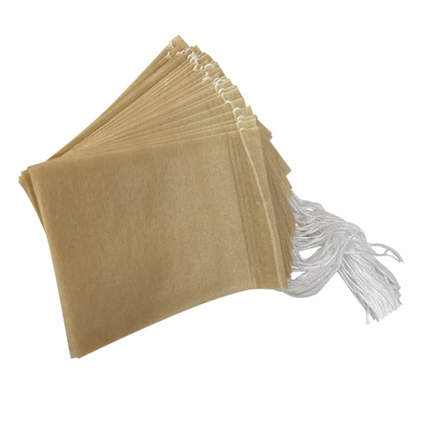 Bolsa de té Wosthever de 100 piezas organizador de filtro colador de botellas de bebida Cocina y Comedor 7*9cm