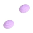 thumbnail image 4 of Injueey Almohadilla protectora para cerradura de puerta, autoadhesiva de goma después de la forma de Golf, almohadillas de pared silenciosas a Púrpura 2piezas, 4 of 6