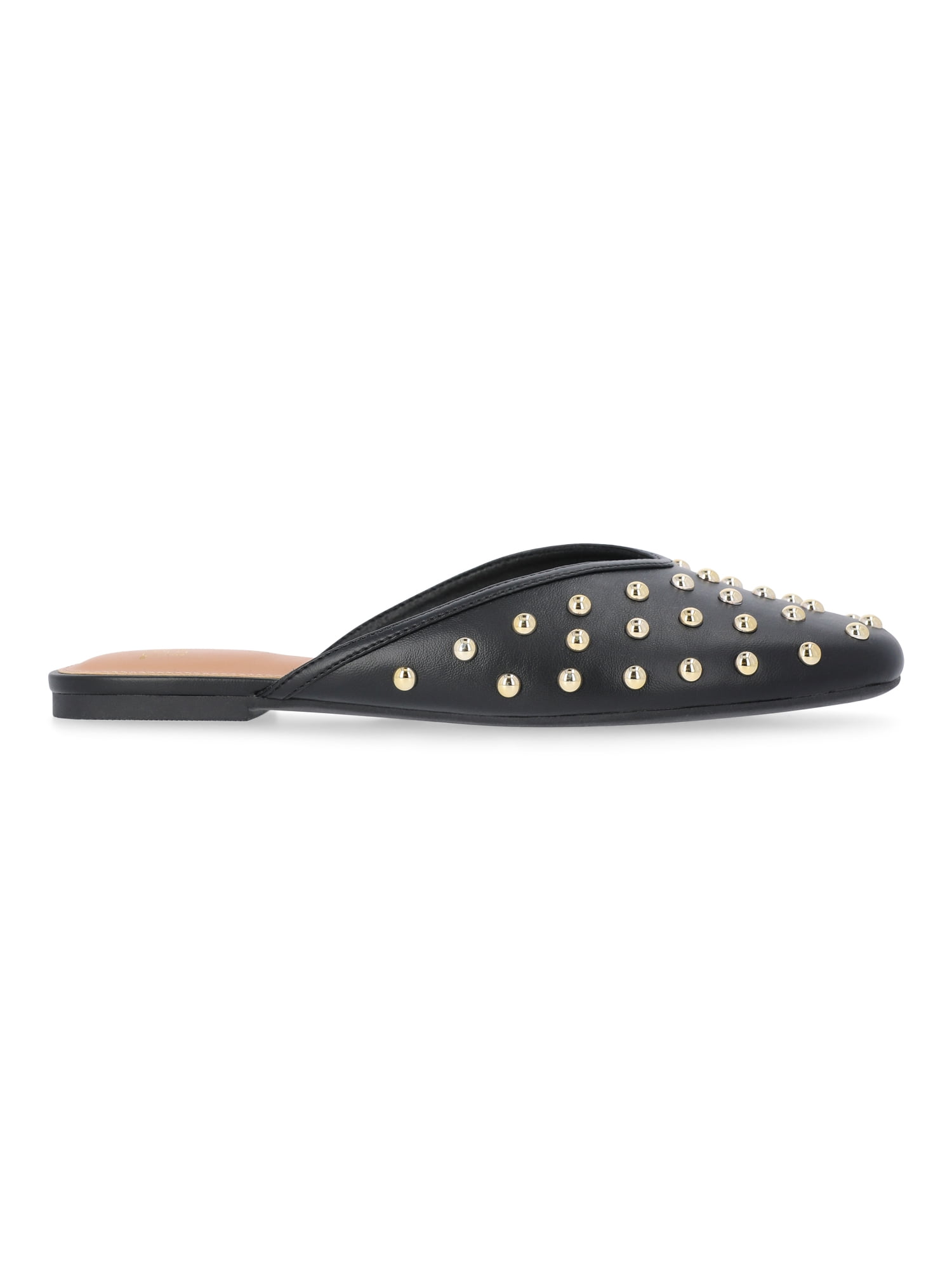 Time and Tru Women's Studded Mules