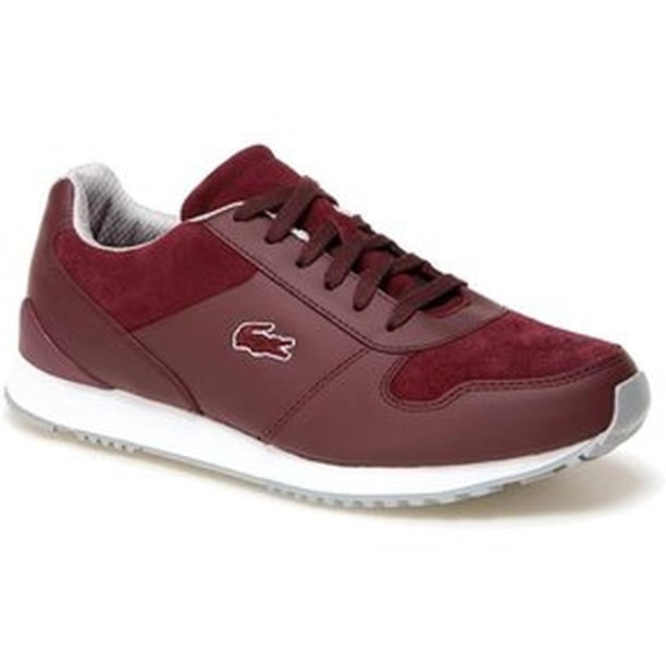 Tenis Lacoste Trajet 417 1 Mujer Tinto Casual vino 25 Lacoste 34SPW00421V9