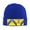 Blue, variant on Bosnian Map Flag Winter Beanie Hats for Men Women Warm Cozy Knitted Cuffed Skull Cap Gray