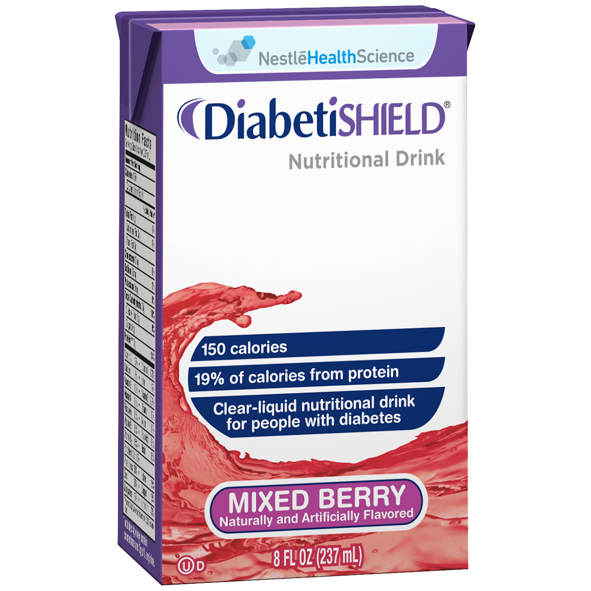 Diabetishield Oral Supplement Mixed Berry 8 oz Carton 27 Ct