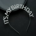 thumbnail image 3 of Birthday for Women, Birthday Tiara Happy Birthday Headband Birthday Girl Party Decorations, 3 of 5